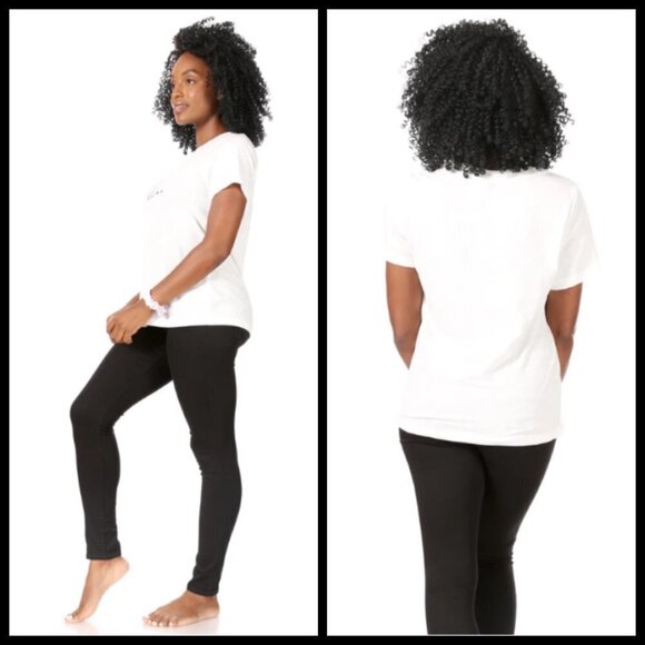 💕RAE DUNN💕 Bride T-Shirt & Something Blue Scrunchie Large L NWT - Picture 2 of 11